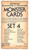 Monster Cards : Set 4