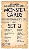 Monster Cards : Set 3